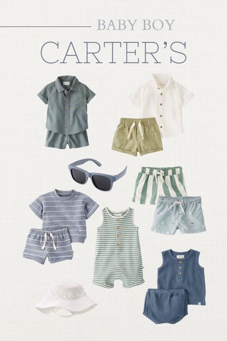 Carter’s Baby Boy Outfits 

#LTKfindsunder50 #LTKbaby #LTKSeasonal