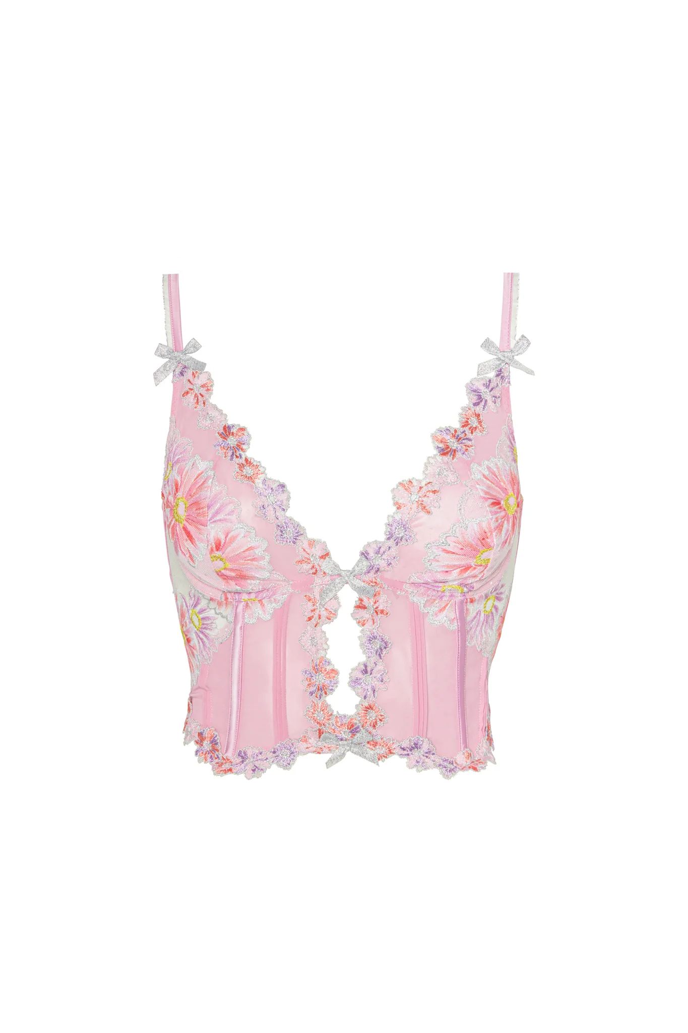 Aster Embroidery Bustier | For Love & Lemons