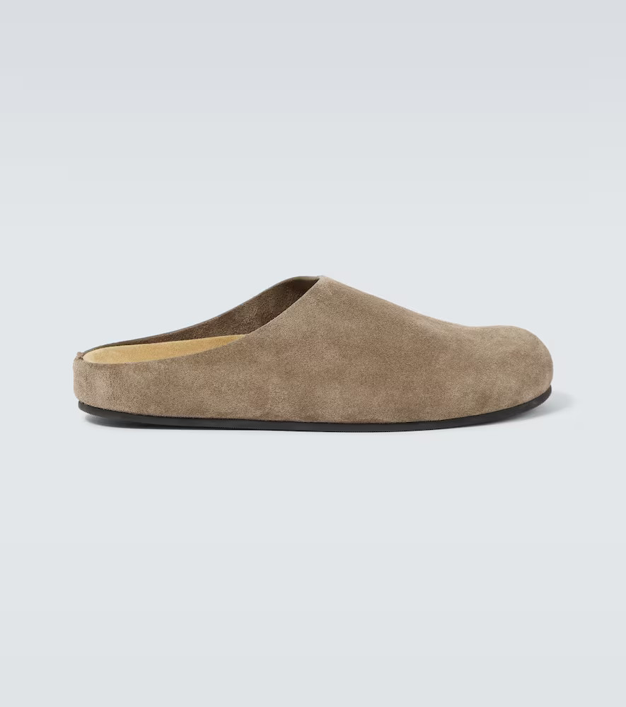 The Row Hugo suede clogs | Mytheresa (US/CA)