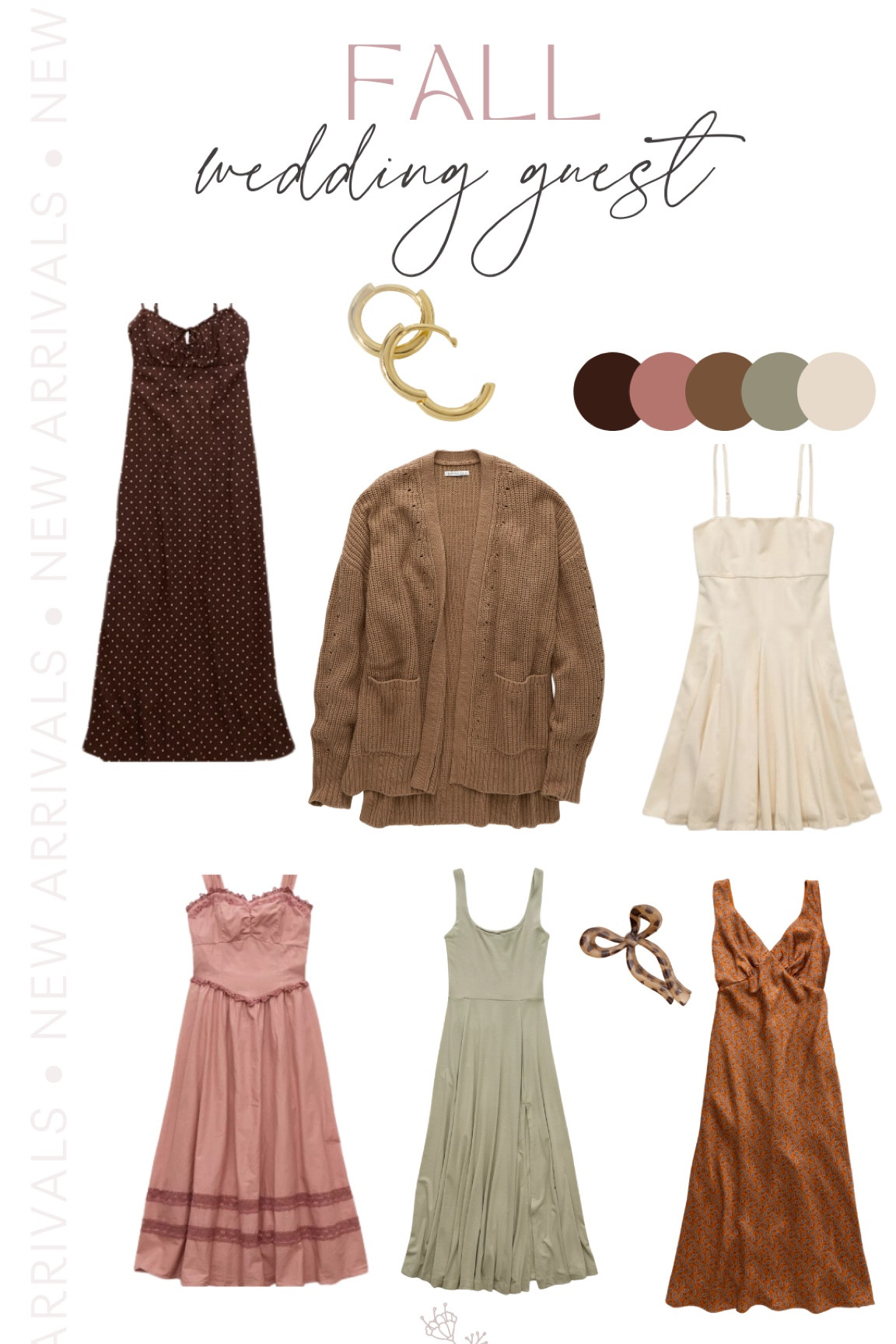 Fall Wedding season is upon us! Elegant burgundy dresses, cozy oversized cardigans, and stylish pastels embody the season’s charm. Complete your look with sophisticated gold earrings, ensuring you shine at every autumn celebration. 

#LTKWedding #LTKSeasonal #LTKStyleTip