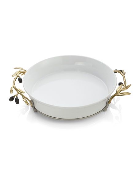 Michael Aram Olive Branch Pie Dish | Bergdorf Goodman