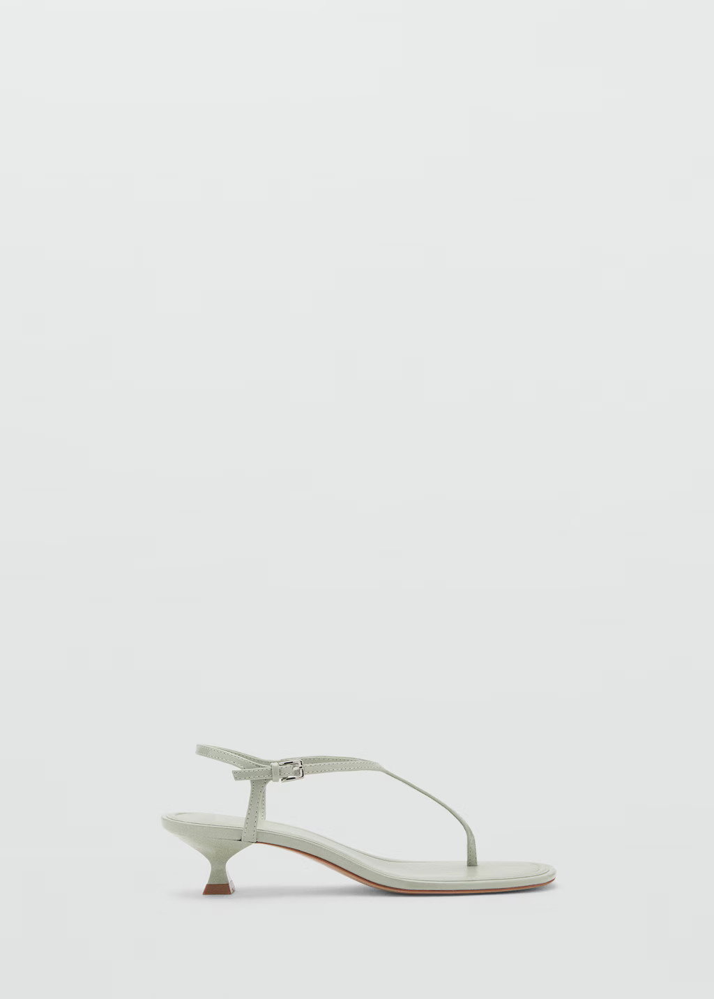 Kitten-heel sandals with strap - Women | MANGO USA | Mango (US/MX/AU)