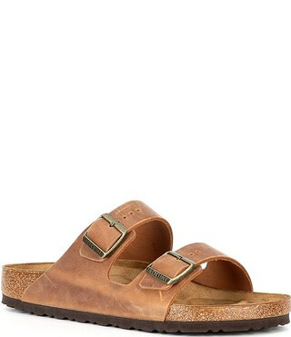 Men's Arizona Oiled Leather Sandals | Dillard's