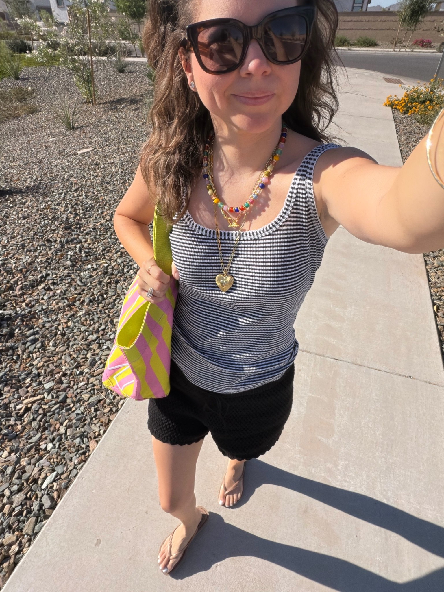 This is what happens when it’s 100 degrees and you still want to look cute. Crochet shorts are my entire summer personality.

@Target

#LTKgrwm #LTKPetite #LTKootd