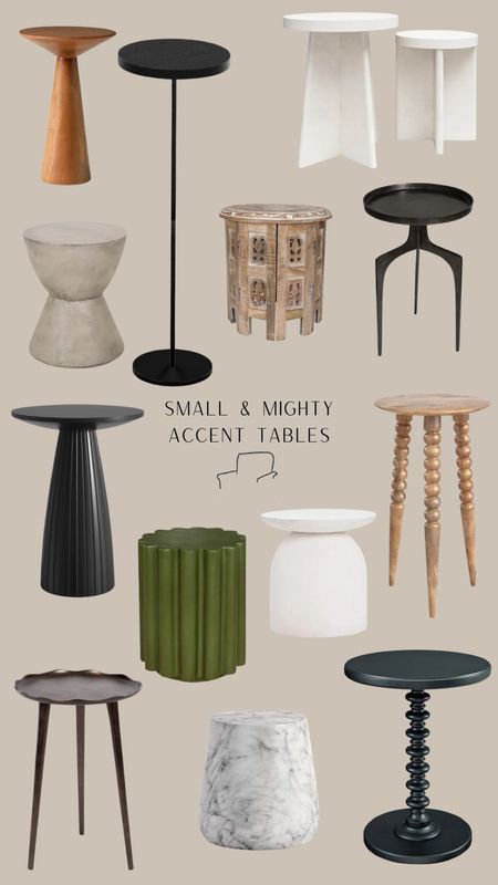 It’s all in the details!
Small and mighty accent tables for your home.



#LTKhome