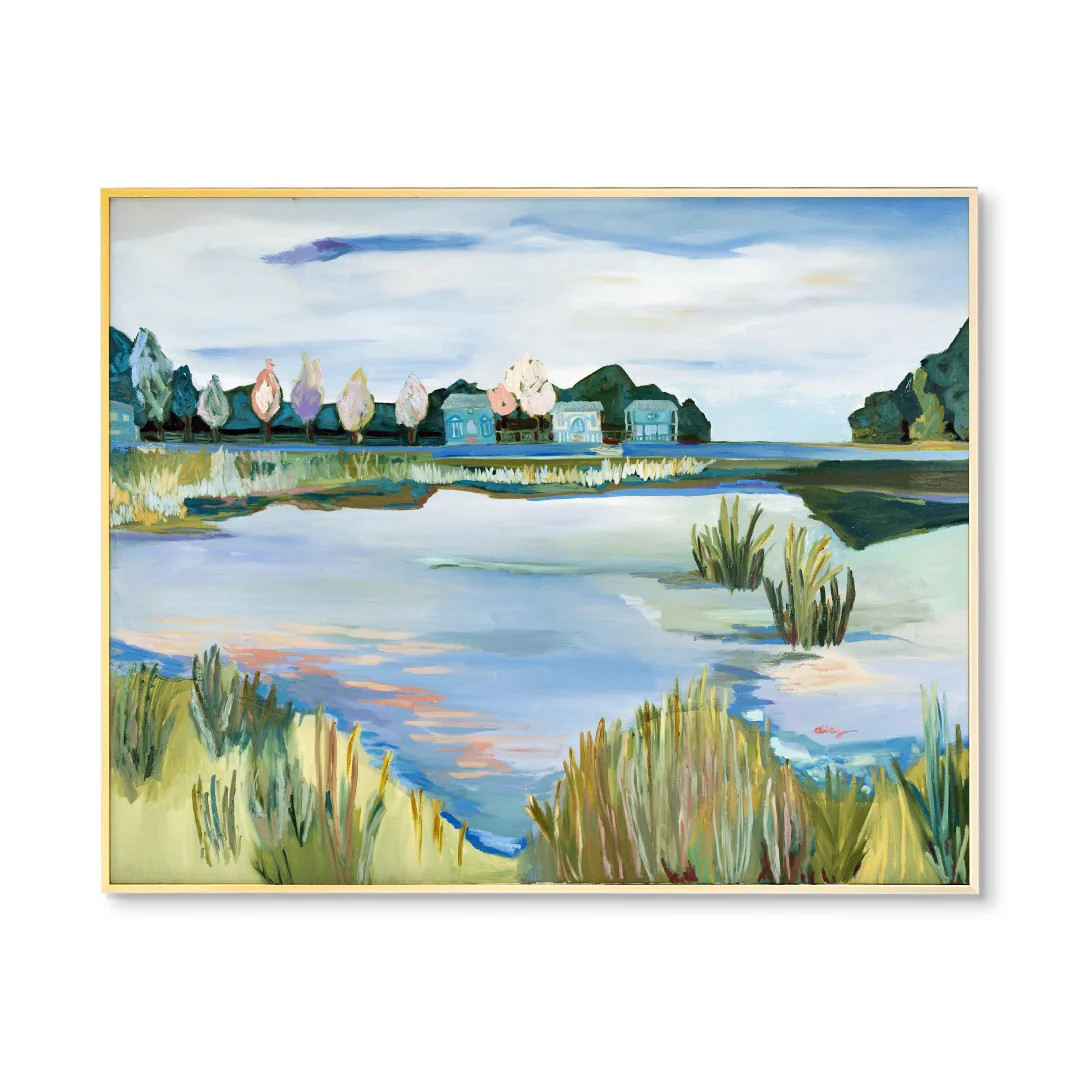 A Piece of Charleston by Abbey Mueller | Coastal Marsh Art Print | Urban Garden Prints
