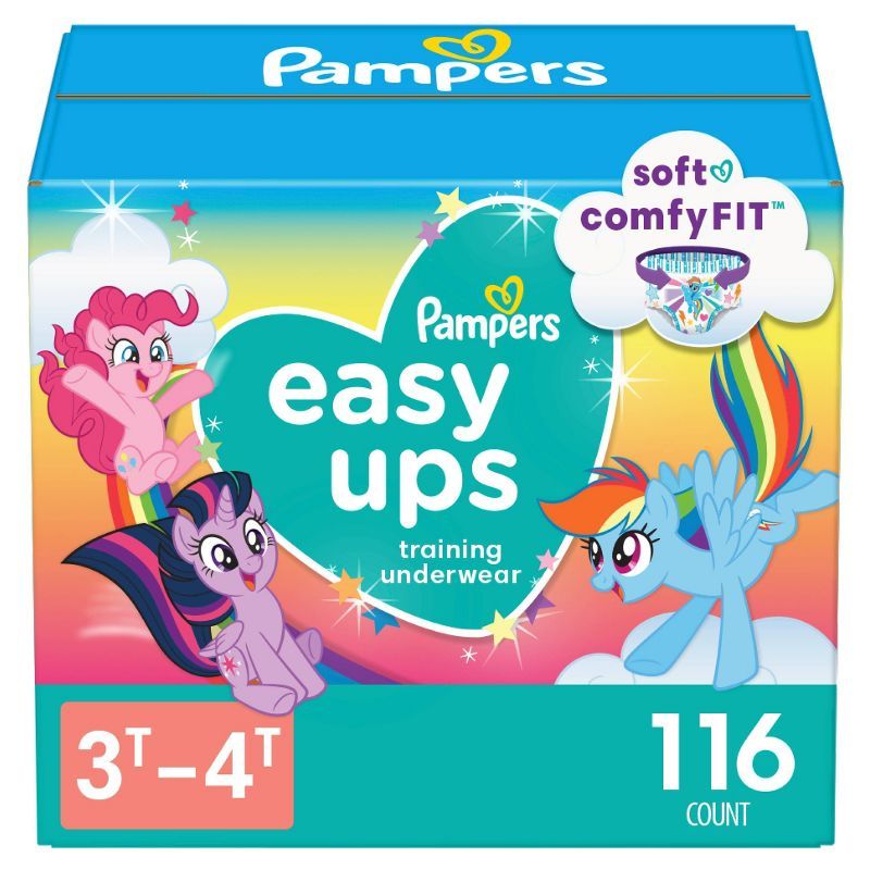 Pampers Easy Ups Training Underwear Girls - (Select Size and Count) | Target
