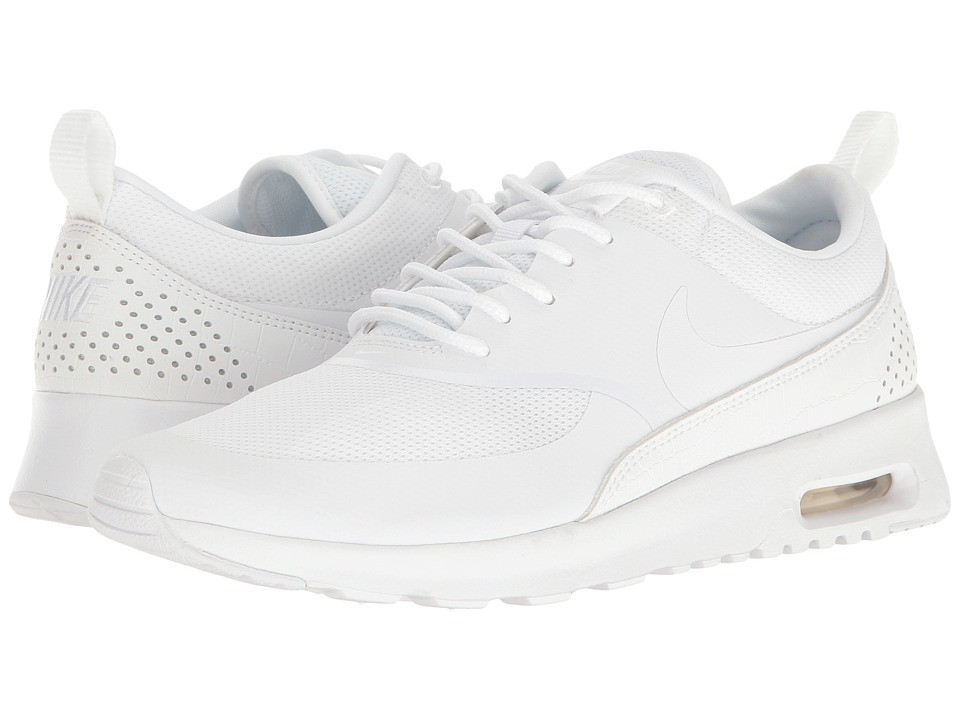 Nike - Air Max Thea (White/White/White) Women's Shoes | Zappos