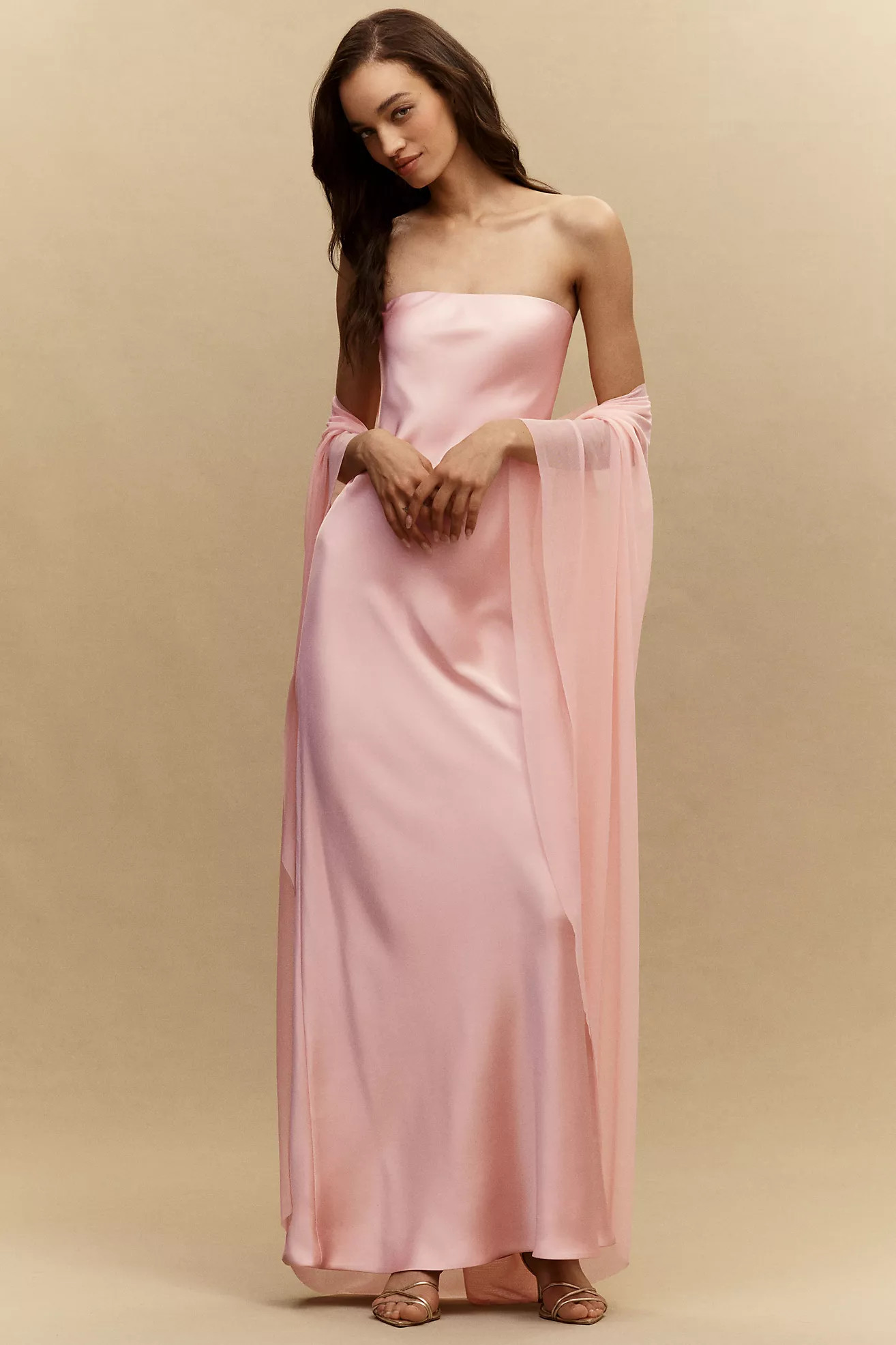 Norma Kamali Bias Strapless Gown | Anthropologie (US)