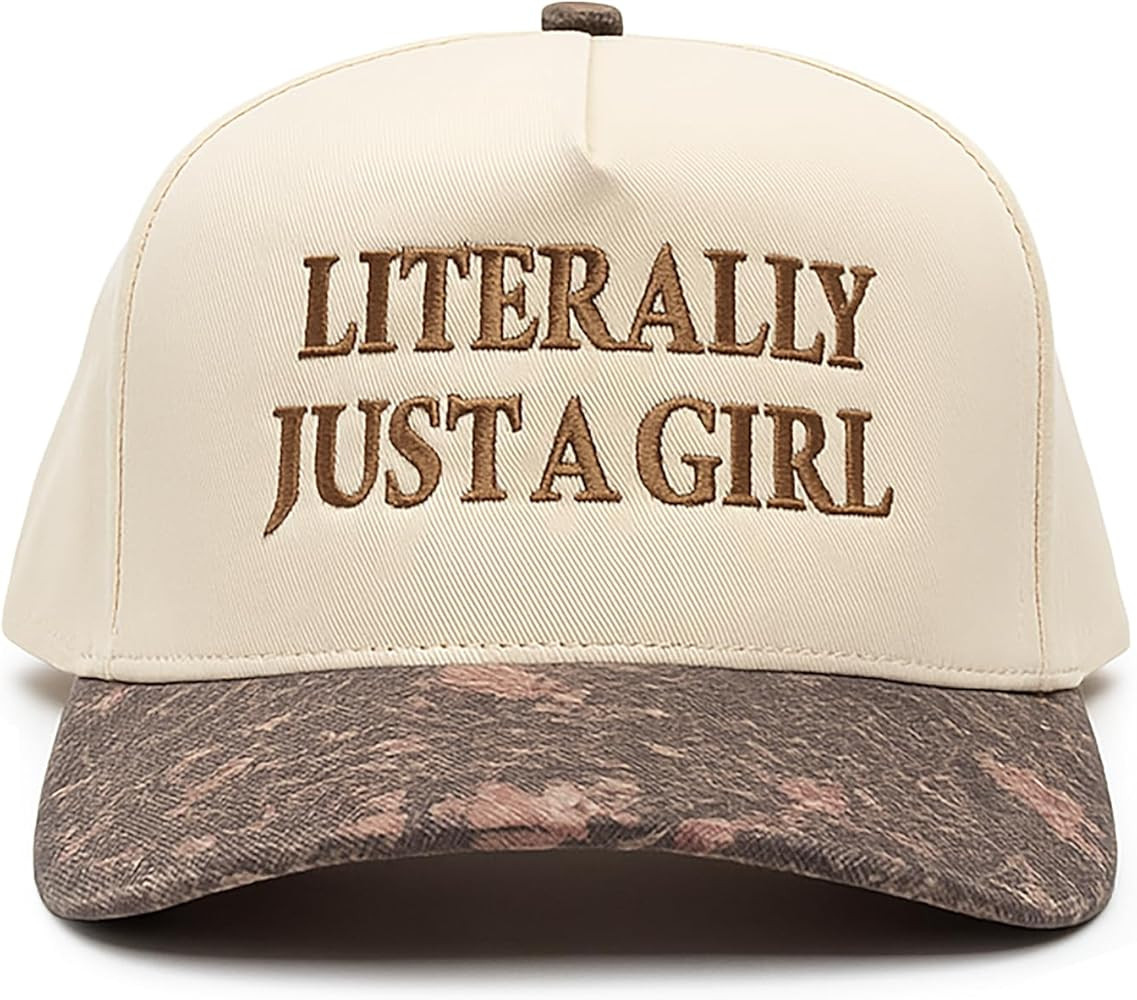 Funky Junque Trucker Hat Women Men 2-Tone Baseball Cap – Vintage Western Style Embroidered Snap... | Amazon (US)