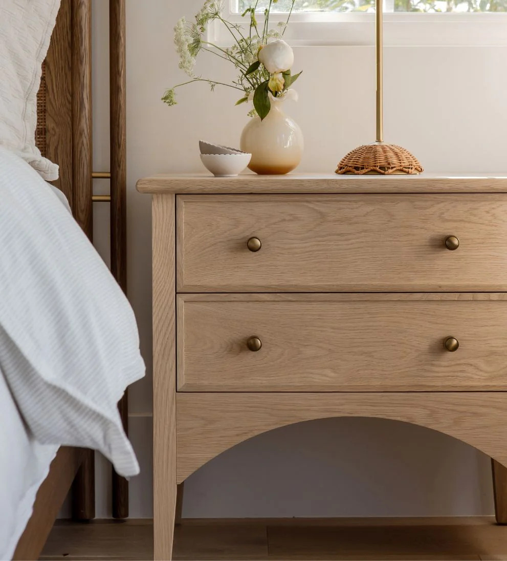 Cleo White Oak Nightstand | Le Maé