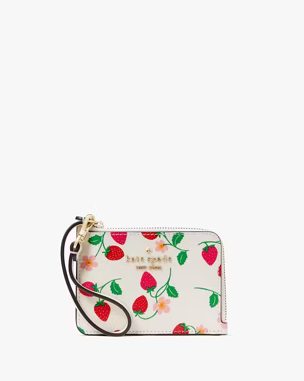Madison Strawberry Small Wristlet | Kate Spade Outlet