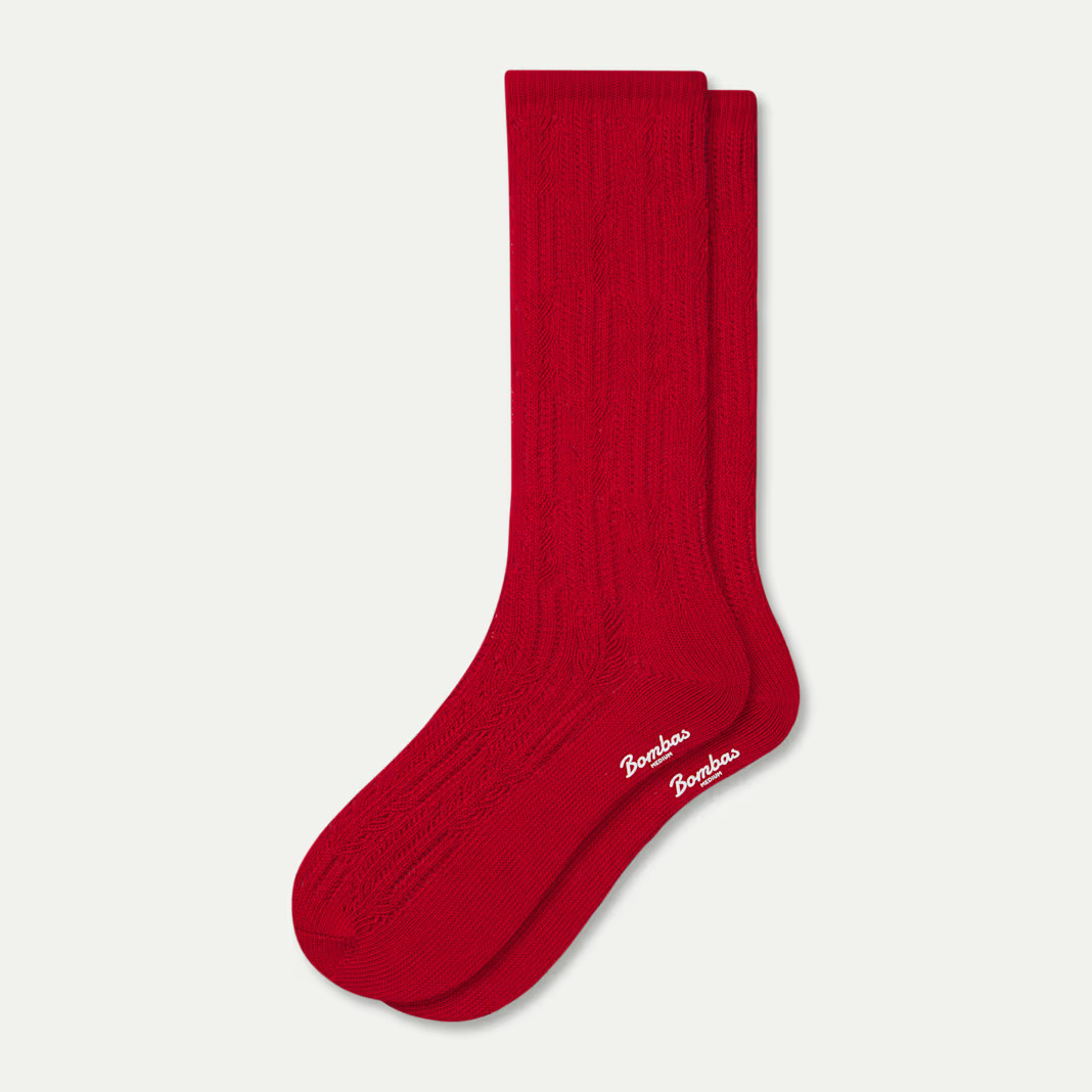 Women's Pointelle Calf Socks | Bombas