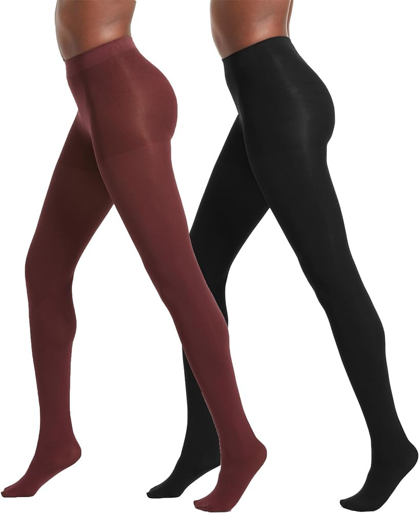 No Nonsense Women's Super Opaque Control Top Tights | Amazon (US)