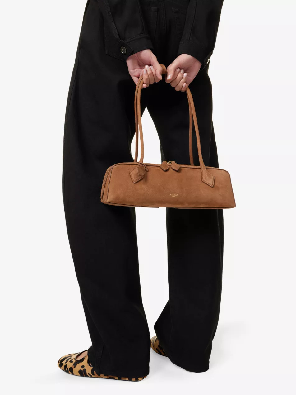Le Teckel medium leather shoulder bag | Selfridges