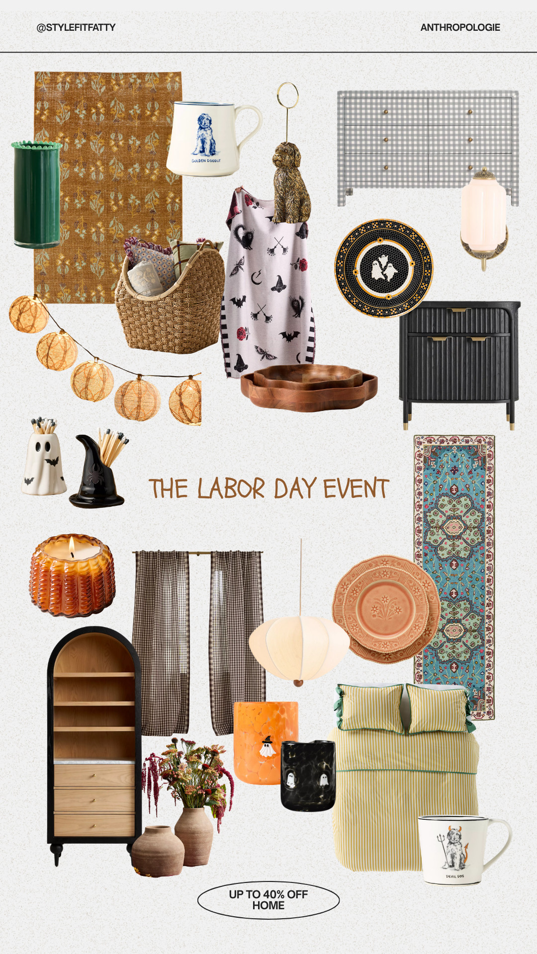 Up to 40% off home items for Anthropologie's Labor Day sale!!! Lots of fun fall decor on sale! #anthrosale #homesale #falldecor 

 #LTKSeasonal #LTKHome #LTKSaleAlert