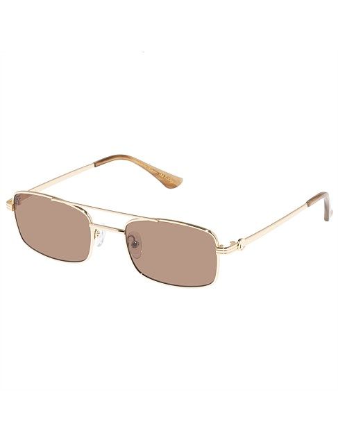 Luv Lou the Rocky Gold Aviator Sunglasses | David Jones | David Jones (Australia & New Zealand)