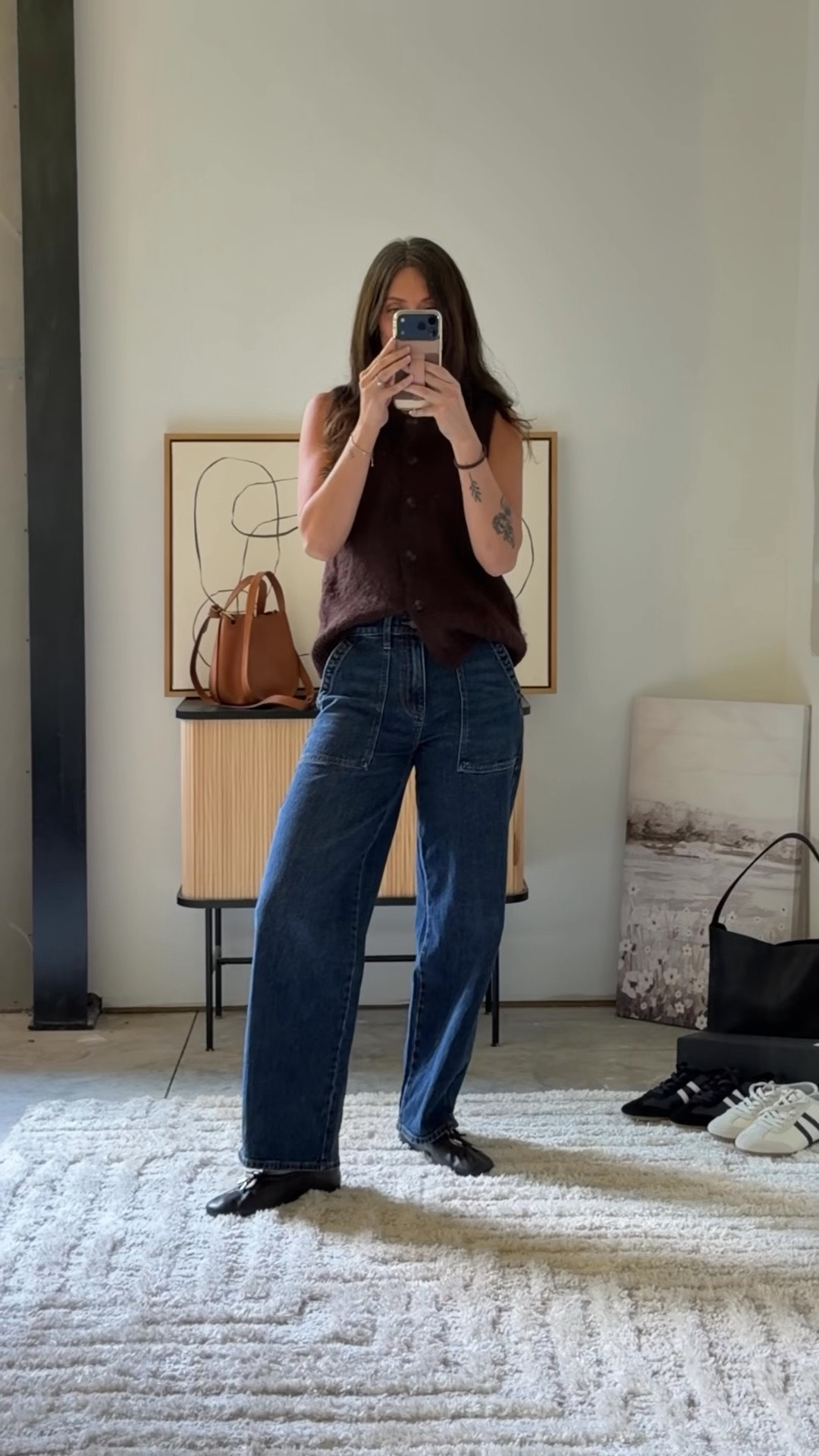Wearing my true size for jeans and small top

#LTKxWalmart #LTKgrwm