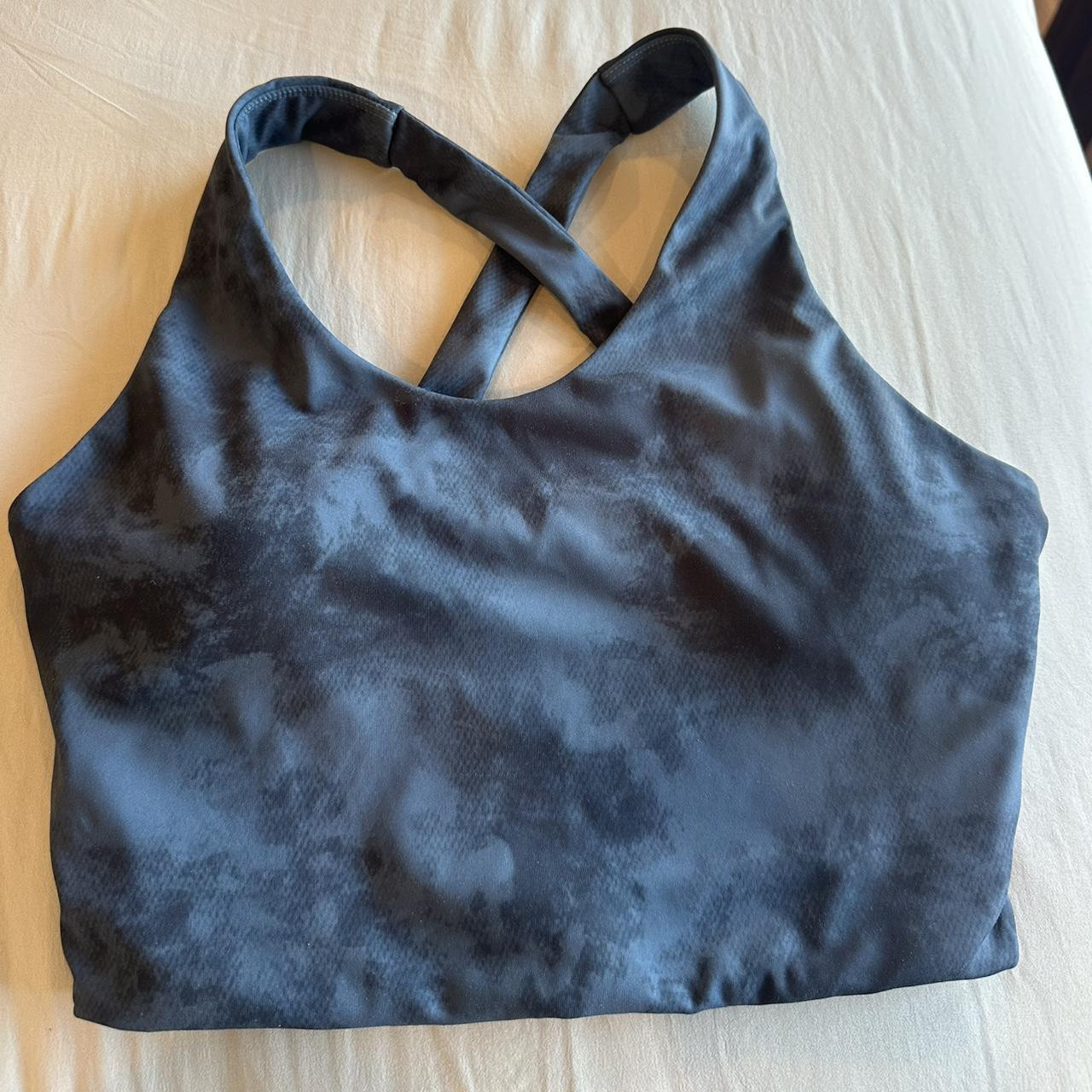 Amazing Woman Women's Top - Blue/Grey - M | Depop US
