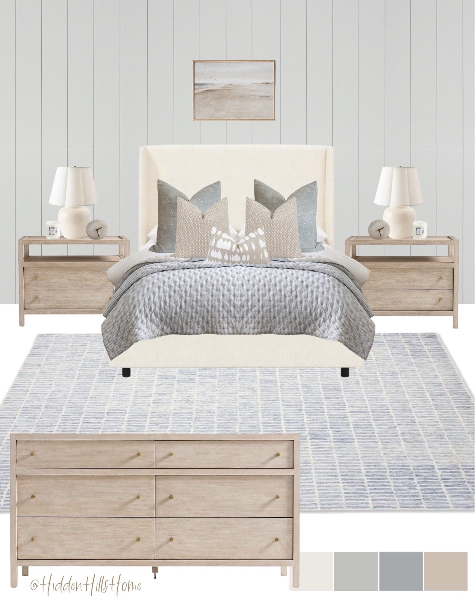 Coastal bedroom mood board, primary bedroom design, light blue bedroom design inspo #coastal 


#LTKHome #LTKCyberWeek #LTKStyleTip