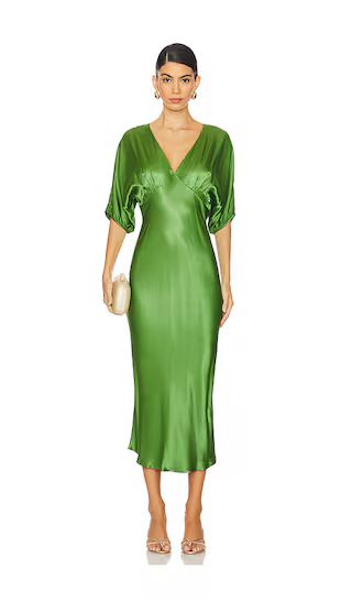 Lily Rose Dress in Salon Green | Revolve Clothing (Global)