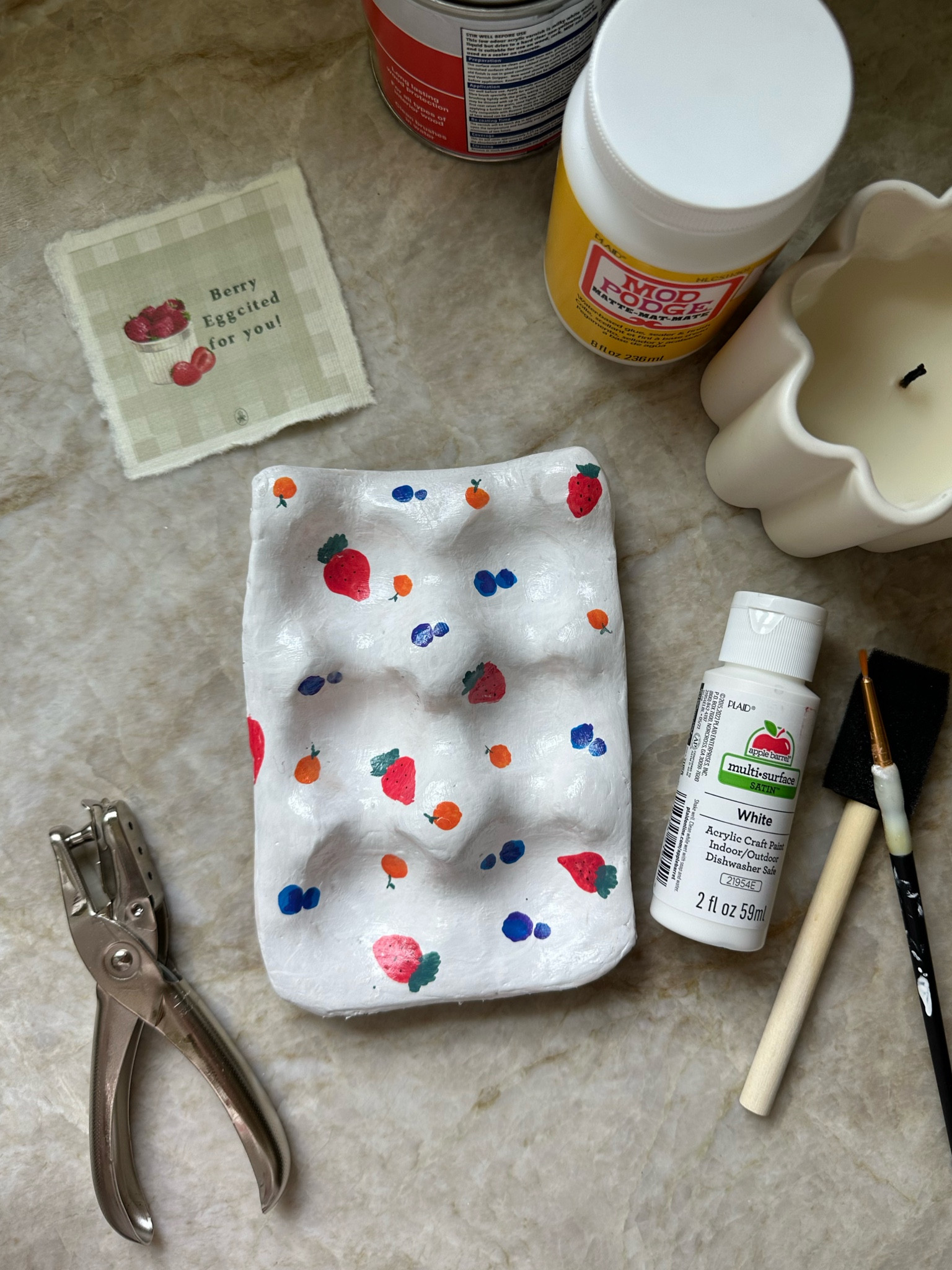DIY gift idea: air dry clay carton 

#LTKGiftGuide