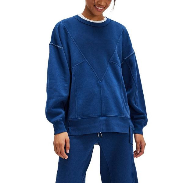 Women's FP Movement Making It Crewneck Sweatshirt Large Black Grape | Scheels Sports