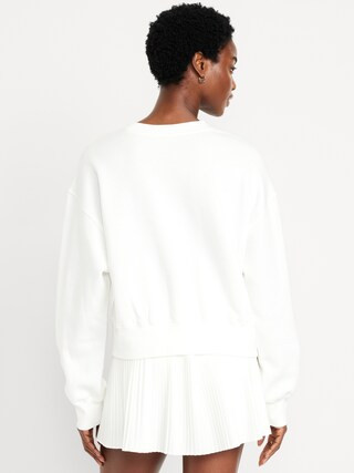 SoComfy Graphic Drop-Shoulder Crew-Neck Sweatshirt | Old Navy (US)