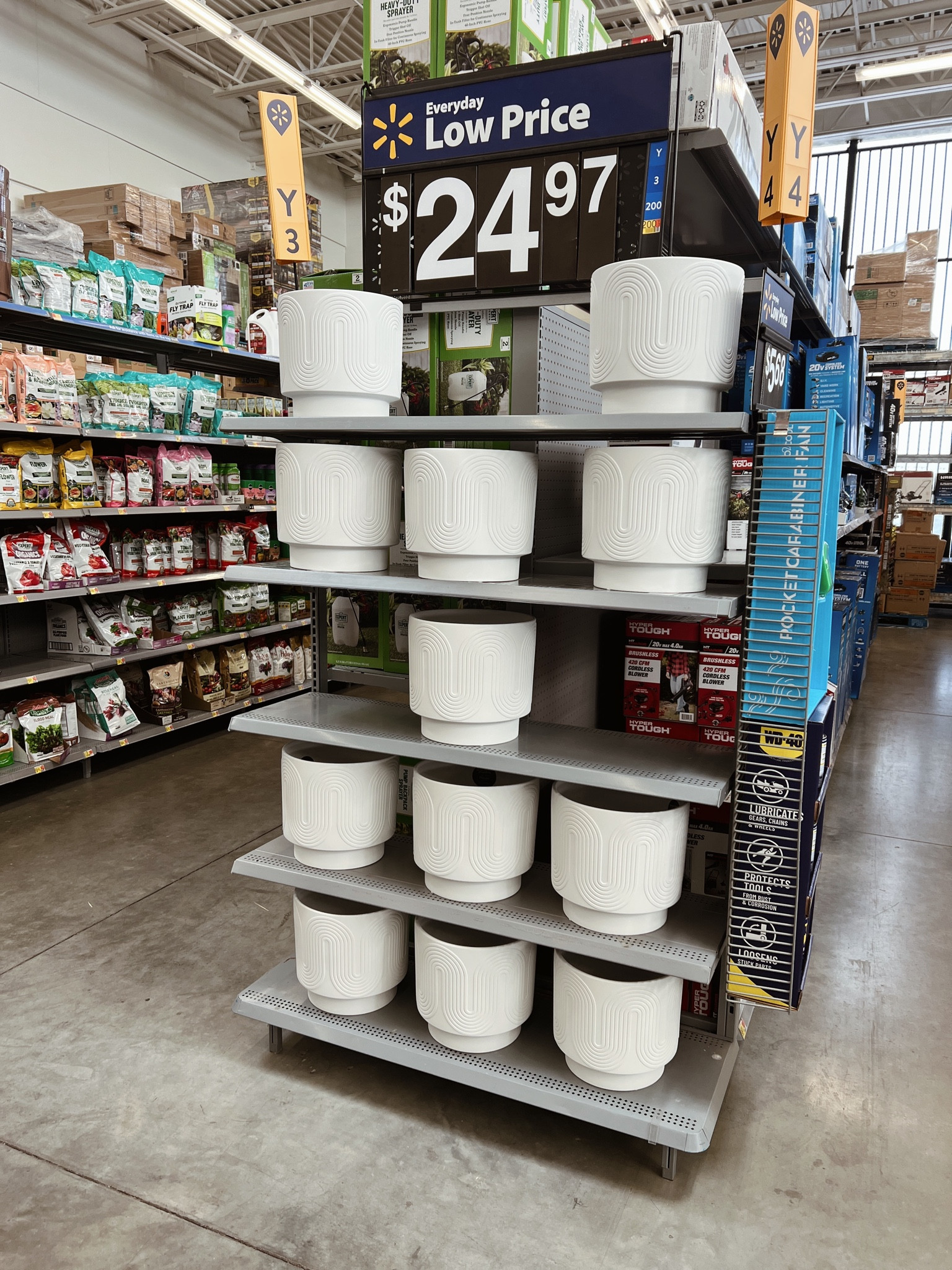 Neutral modern planters from Walmart! Love these for summer!

#LTKunder50 #LTKhome