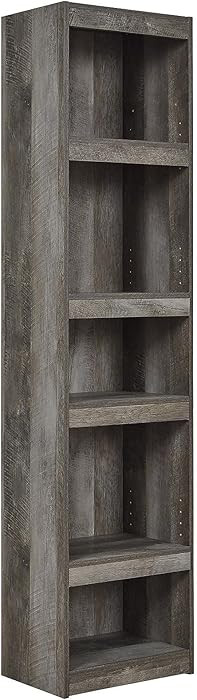 Signature Design by Ashley Wynnlow Rustic Pier-Style 72" Bookcase, Grayish Brown | Amazon (US)