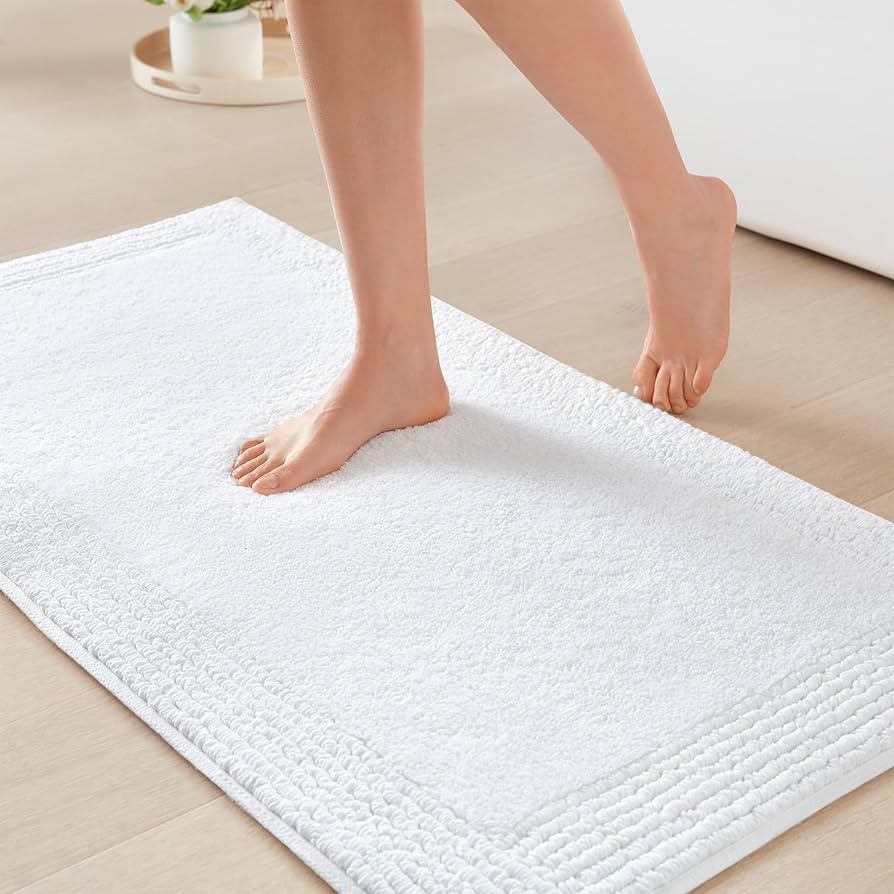 Madison Park Splendor Reversible 100% Cotton Tufted Bathroom Rug-3000 GSM Hotel Quality Luxurious... | Amazon (US)