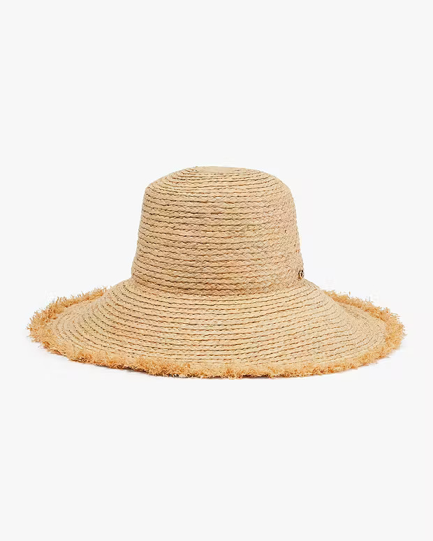 Fringed Straw Bucket Hat | Kate Spade (US)
