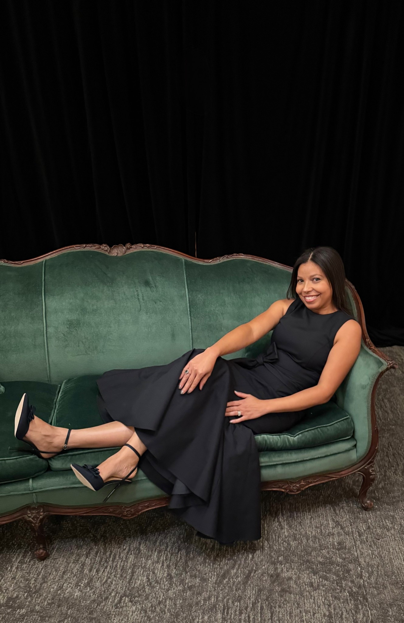 🙌🏼I love this stunning dress! This dress is so elegant & classy! I’m wearing size 2. The color is a dark navy. I wore it to a black tie event, it would also be great as a wedding guest dress! 

Wedding Guest Dress | Black Tie Event Dress | Evening Gown | Timeless Fashion | Black Tie Attire | Petite Fashion | Classic Dress | Navy Heels #Dillard’s

#LTKPetite #LTKStyleTip #LTKWedding #LTKOver40 #LTKShoeCrush #LTKParties