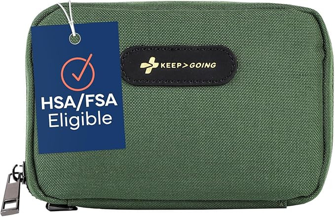 Keep Going Travel First Aid Kit for Kids – 130 Pc. First Aid Kit for Car, Purse, Diaper Bag, Ba... | Amazon (US)