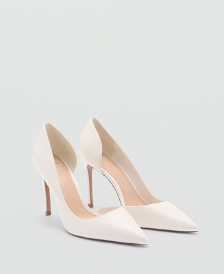 Mango Women's Asymmetrical Heeled Shoes - Macy's | Macy's