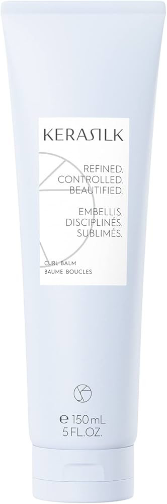 KERASILK Curl Balm | Creates Defined & Bouncy Curls | Enhances Curly Hair's Natural Texture | Fri... | Amazon (US)