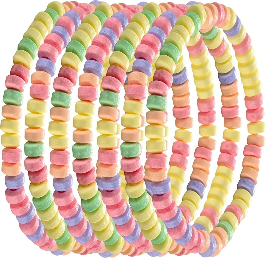 Candy Necklace - (16 Count) Individually Wrapped - Candy Jewelry Necklace, Stretchable, Edible, C... | Amazon (CA)