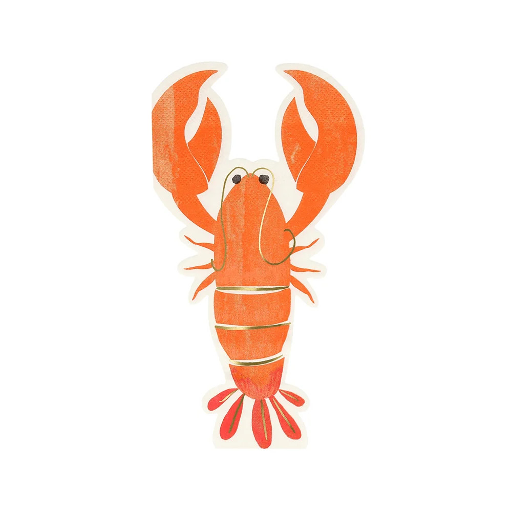 Meri Meri Lobster Napkins | Shop Sweet Lulu