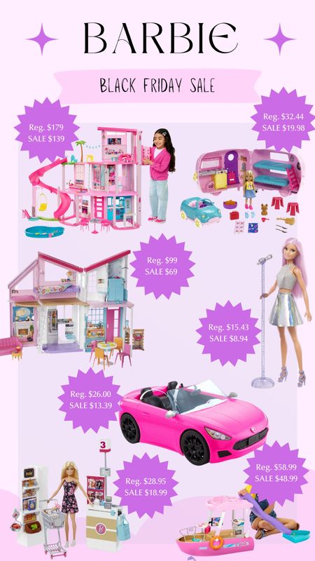Barbie on SALE now at Walmart! #giftsforgirls 

#LTKkids #LTKCyberWeek #LTKGiftGuide
