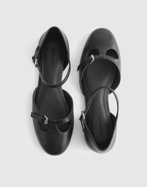 The Hester Ankle-Strap d'Orsay Flat | Madewell
