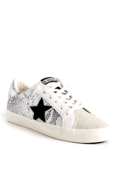 Kate Silver Snake Sneaker | South Moon Under