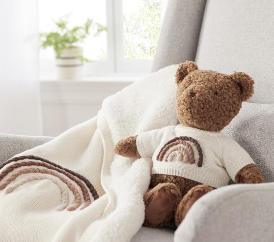 NAACP Give Back Teddy Bear Plush | Pottery Barn Kids
