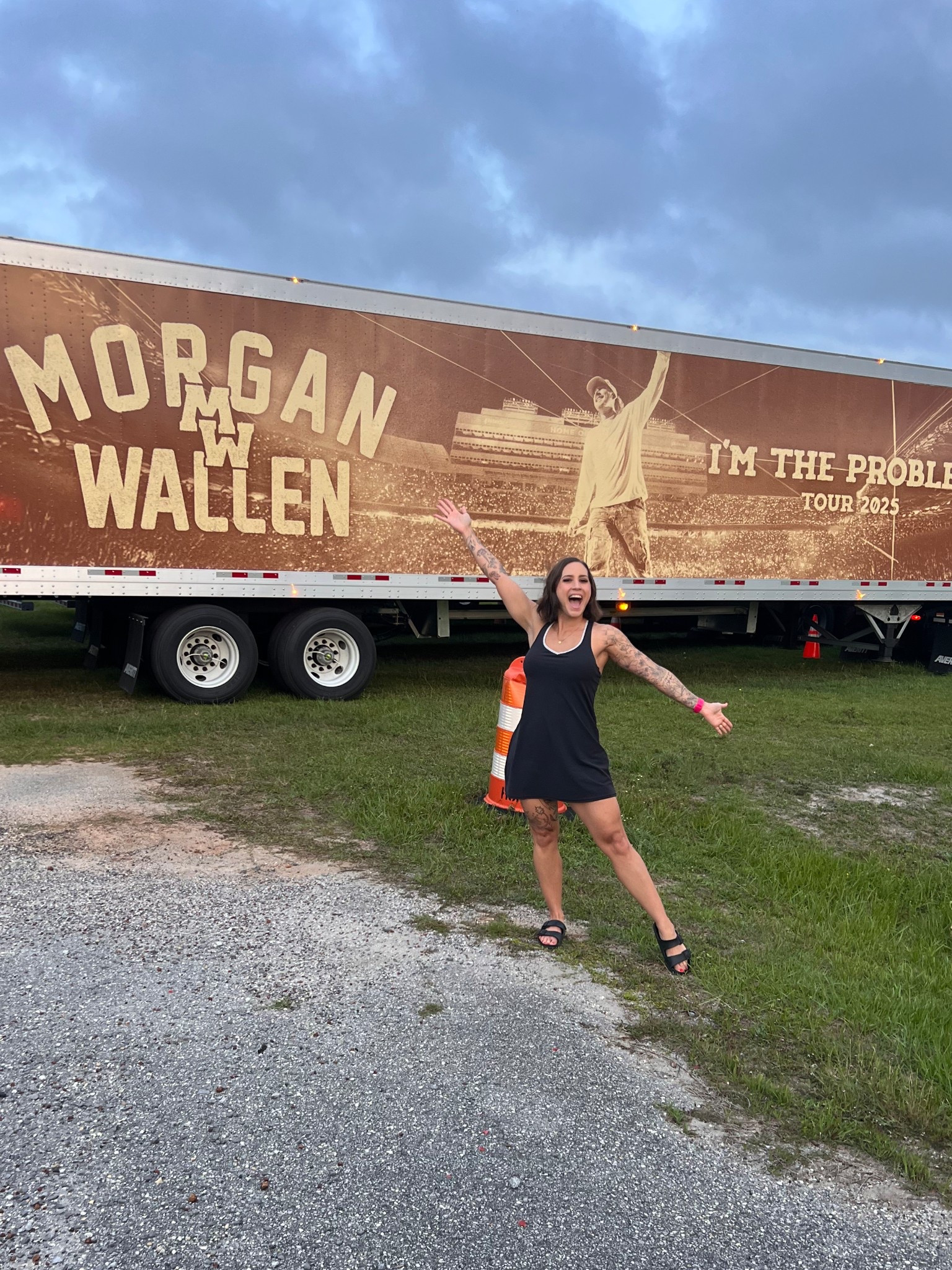 Ready for a great weekend at Sand in my boots festival! This dress was perfect for traveling! No bra and has the slit in the back for easy potty access 😂. I’m wearing a medium  

#LTKFindsUnder50 #LTKTravel #LTKActive
