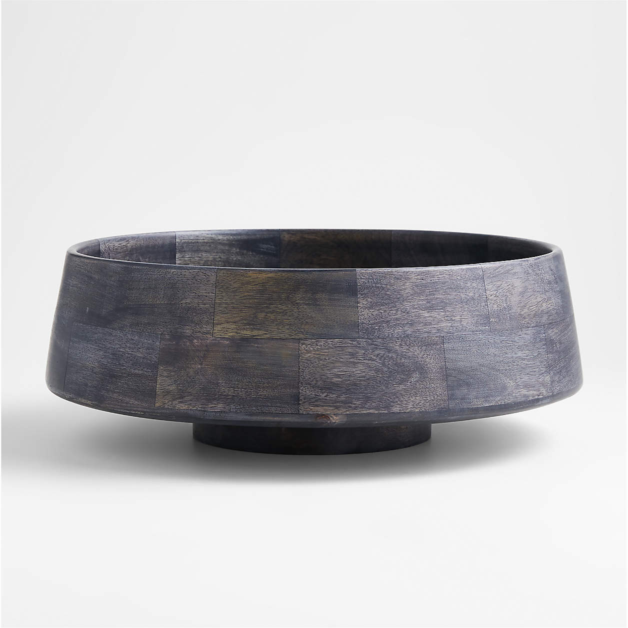 Katin Black Wood Centerpiece Bowl 17" + Reviews | Crate & Barrel | Crate & Barrel