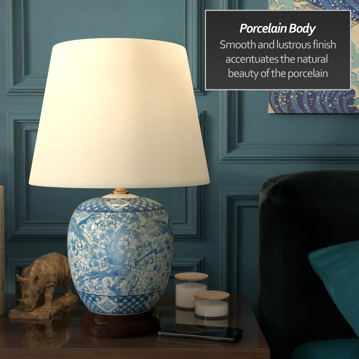 Diarmad Porcelain Table Lamp | Wayfair North America