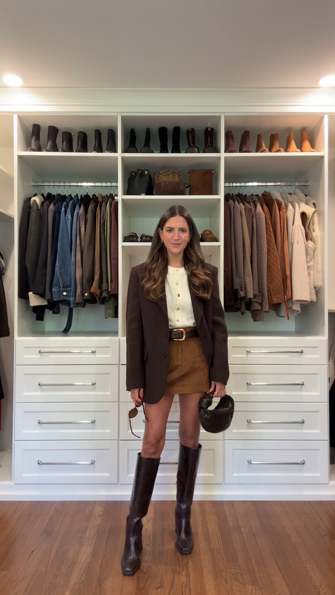 Xsmall skirt 
Small sweater 

Fall outfit 
Fall skirts 
Knee high boots 
Boots 


#LTKFindsUnder100 #LTKStyleTip #LTKSeasonal