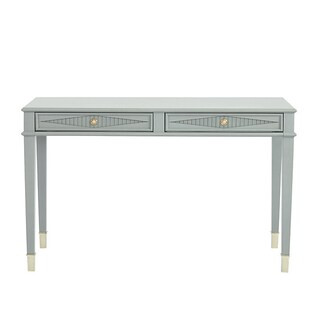 Margaret Desk with Brass Florette Pulls & Metal Capped Feet | Ballard Designs, Inc.