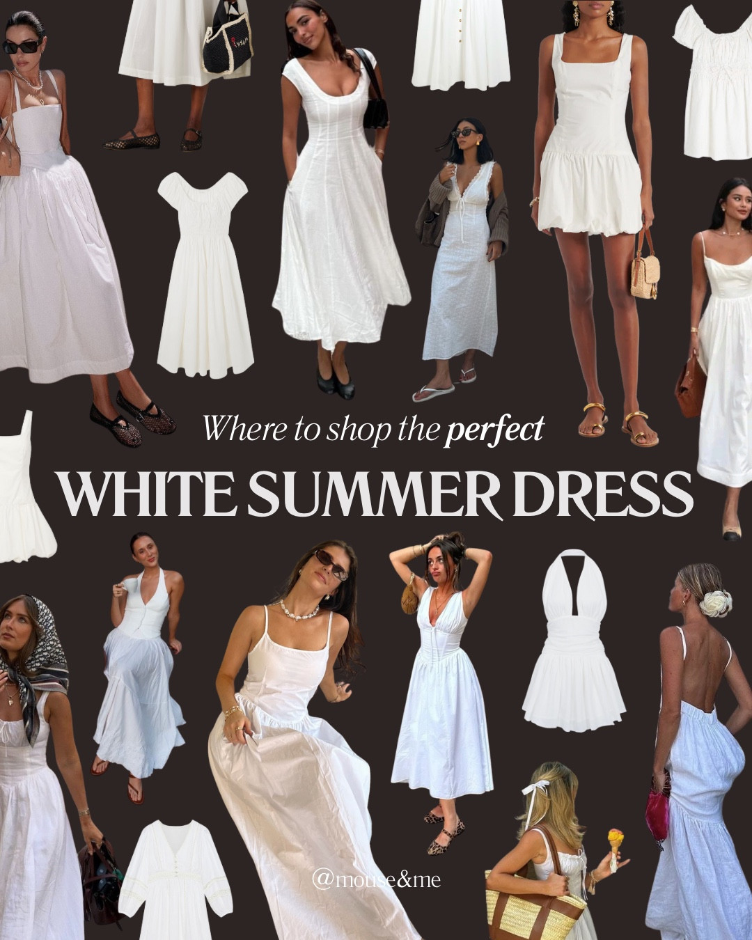 A summer wardrobe staple 🤍 here’s where to find your perfect white dress 👉 

Starting from £27.99, here are our fave white dresses from high street and independent brands 〰️ we’ve included mini, midi and maxi length, broderie anglaise, cotton & linen materials, and a range of prices. So if you’re looking for a dress to take on summer holiday, to wear to Wimbledon or a summer party, you have a load to choose from 🤍✨

#whitedress #summerdress #londonfashion #copenhagenstyle #fashion #wheretoshop #eventdress #minidress #mididress 

#LTKdresses #LTKsummer