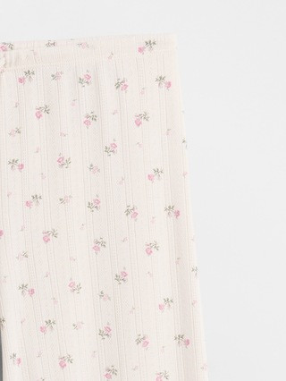 Pointelle Wide-Leg PJ Pants | Gap Factory