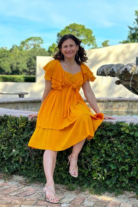 Gorgeous dress from Ivy City Co! Happy Summer orange color.

I'm 4'10" and 115#; bust 32B, waist 26, hips 36

*** If you’re new to Ivy City Co and would like to purchase something that is not on sale use my code for 15% off:  PERFITLYPETITE15


#LTKStyleTip #LTKOver40 #LTKParties